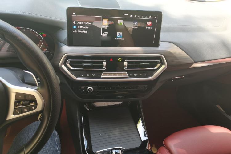 Used BMW X3 2022 xDrive30i Luxury Model M Night Sky Package Audio And AC Panel