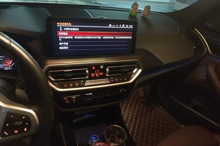 Used BMW X3 2022 xDrive30i Luxury Edition M Night Sky Package Audio And AC Panel