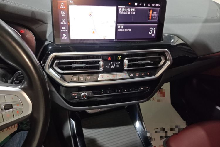 Used BMW X3 2022 Restyled xDrive25i M Sport Package Audio And AC Panel