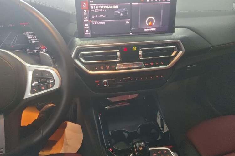 Used BMW X3 2022 Restyled xDrive30i Luxury Edition M Night Sky Package Audio And AC Panel
