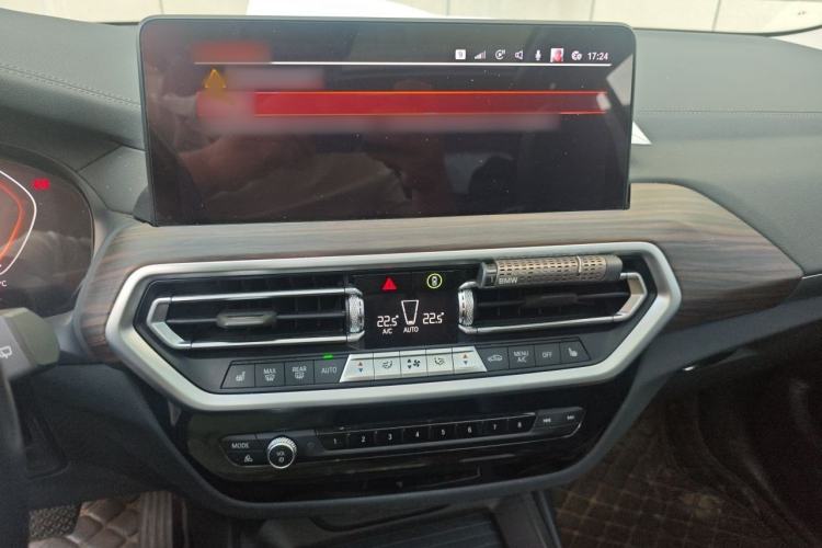 Used BMW X3 2022 xDrive30i Luxury Model M Night Sky Package Audio And AC Panel