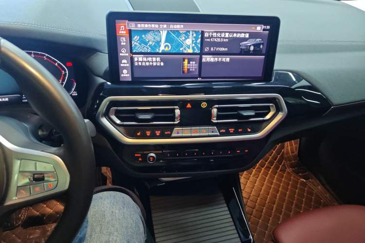 Used BMW X3 2022 Restyled xDrive25i M Sport Package Audio And AC Panel