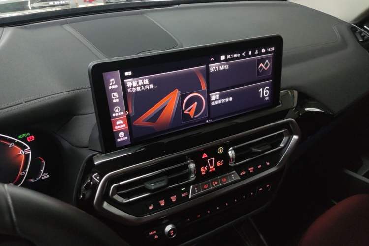 Used BMW X3 2022 Restyled xDrive25i M Sport Package Audio And AC Panel