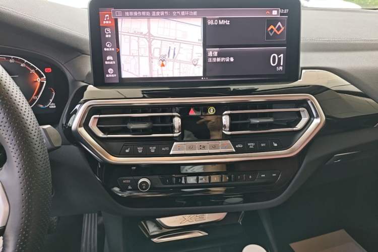 Used BMW X3 2022 Restyled xDrive25i M Sport Package Audio And AC Panel