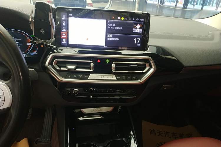 Used BMW X3 2022 Restyled xDrive25i M Sport Package Audio And AC Panel