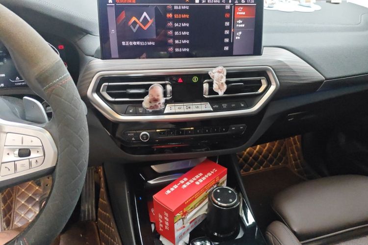 Used BMW X3 2022 Second Facelift xDrive30i Leading Edition M Night Sky Package Audio And AC Panel