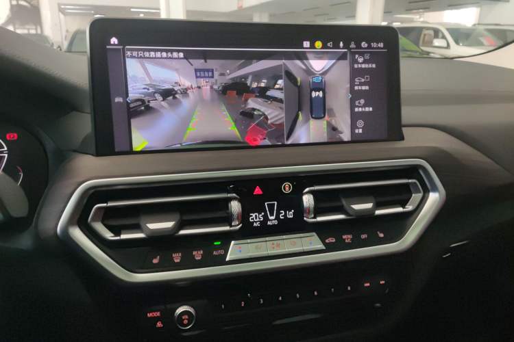 Used BMW X3 2022 Second Facelift xDrive30i Leading Edition M Night Sky Package Audio And AC Panel
