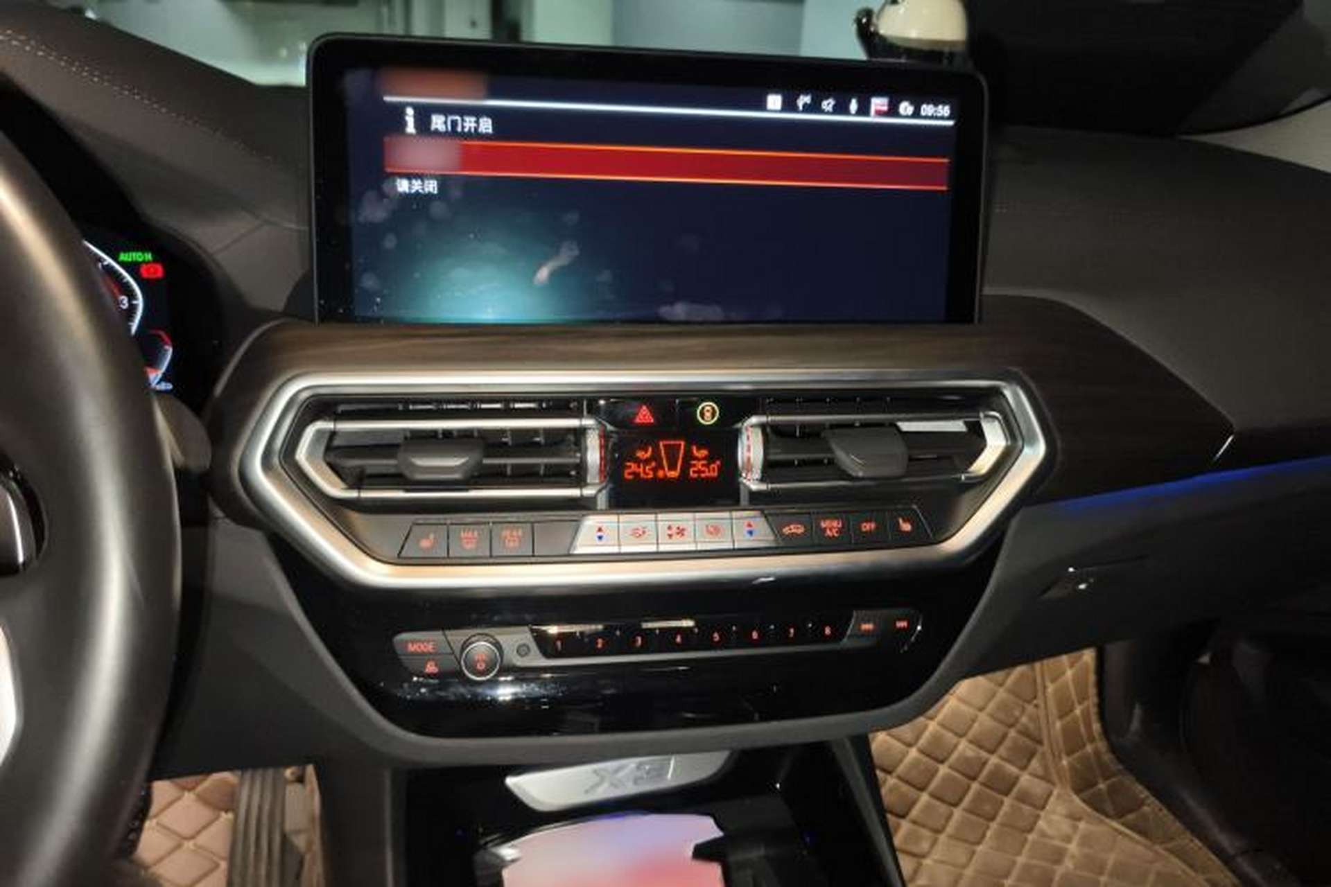 Used BMW X3 2022 Second Facelift xDrive30i Leading Edition M Night Sky Package Audio And AC Panel