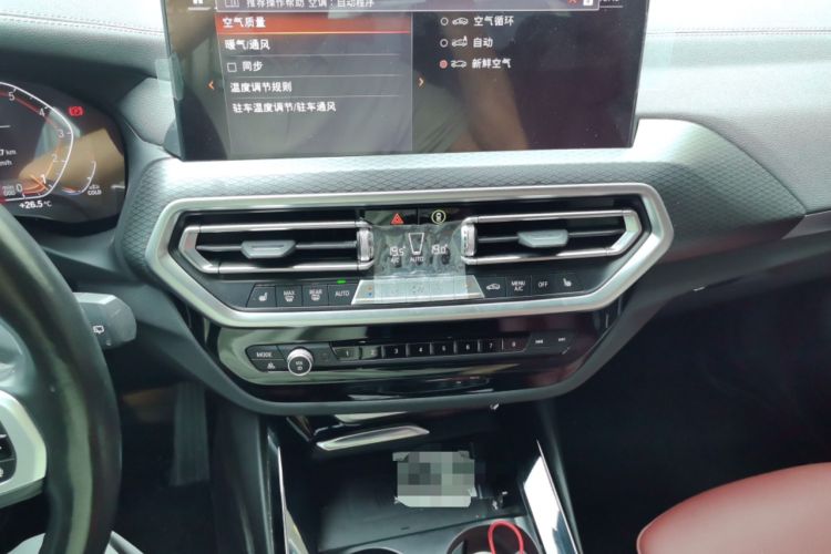 Used BMW X3 2022 Restyled xDrive30i Luxury Edition M Night Sky Package Audio And AC Panel