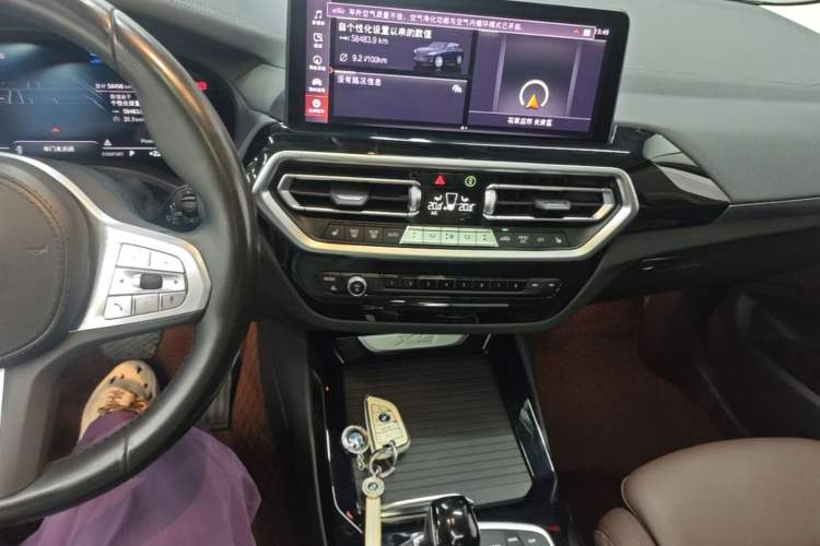 Used BMW X3 2022 Restyled xDrive25i M Sport Package Audio And AC Panel