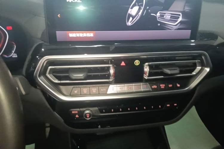 Used BMW X3 2022 Restyled xDrive25i M Sport Package Audio And AC Panel