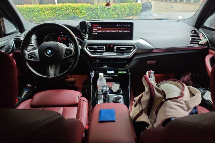 Used BMW X3 2022 Second Facelift xDrive30i Luxury Edition M Night Sky Package Center Console