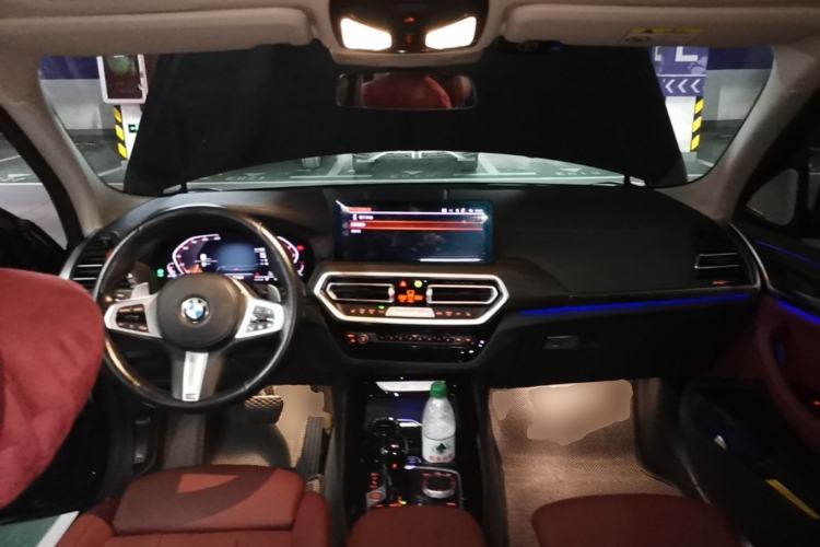 Used BMW X3 2022 xDrive30i Luxury Model M Night Sky Package Center Console