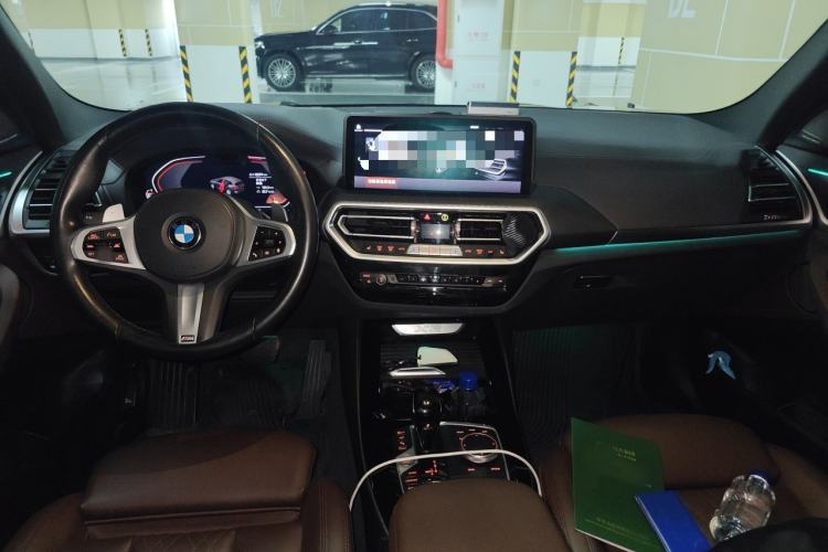 Used BMW X3 2022 xDrive30i Luxury Edition M Night Sky Package Center Console