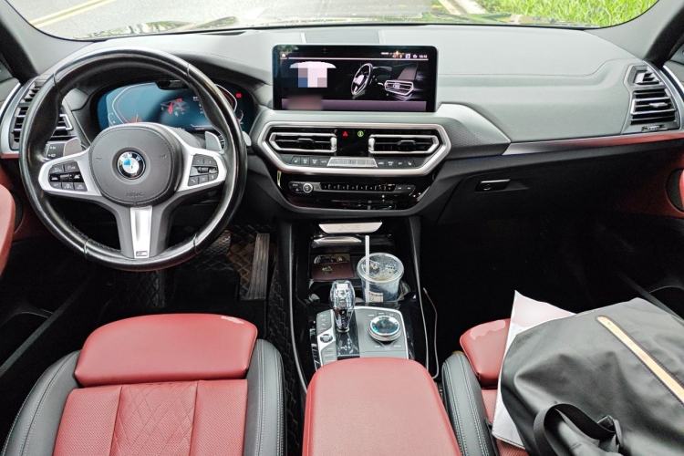 Used BMW X3 2022 xDrive30i Luxury Edition M Night Sky Package Center Console