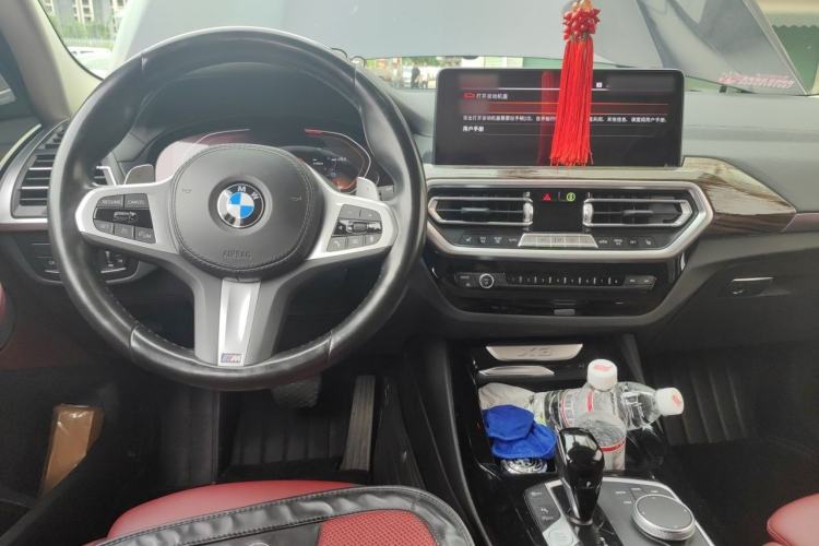 Used BMW X3 2022 xDrive30i Luxury Model M Night Sky Package Center Console