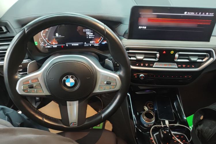 Used BMW X3 2022 xDrive30i Luxury Model M Night Sky Package Center Console