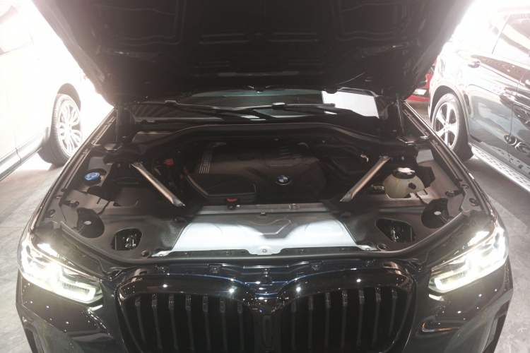 Used BMW X3 2022 xDrive30i Luxury Model M Night Sky Package Engine Bay