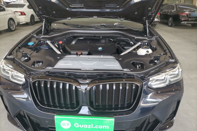 Used BMW X3 2022 xDrive30i Luxury Model M Night Sky Package Engine Bay