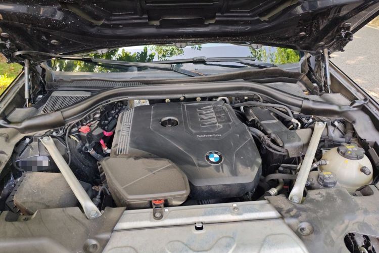 Used BMW X3 2022 xDrive30i Luxury Model M Night Sky Package Engine Bay