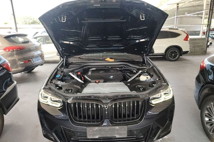 Used BMW X3 2022 Second Facelift xDrive30i Leading Edition M Night Sky Package Engine Bay