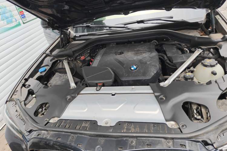 Used BMW X3 2022 xDrive30i Luxury Model M Night Sky Package Engine Bay
