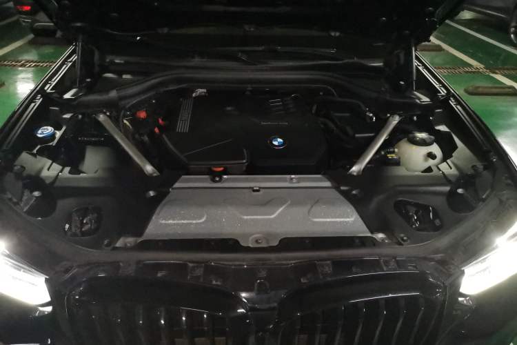 Used BMW X3 2022 xDrive30i Luxury Model M Night Sky Package Engine Bay