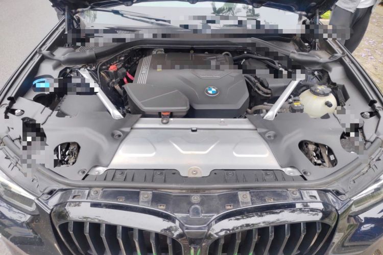 Used BMW X3 2022 xDrive30i Luxury Model M Night Sky Package Engine Bay