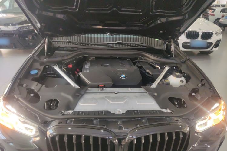 Used BMW X3 2022 Second Facelift xDrive30i Leading Edition M Night Sky Package Engine Bay