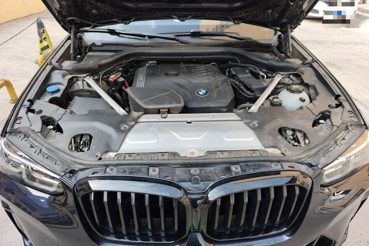 Used BMW X3 2022 xDrive30i Luxury Model M Night Sky Package Engine Bay
