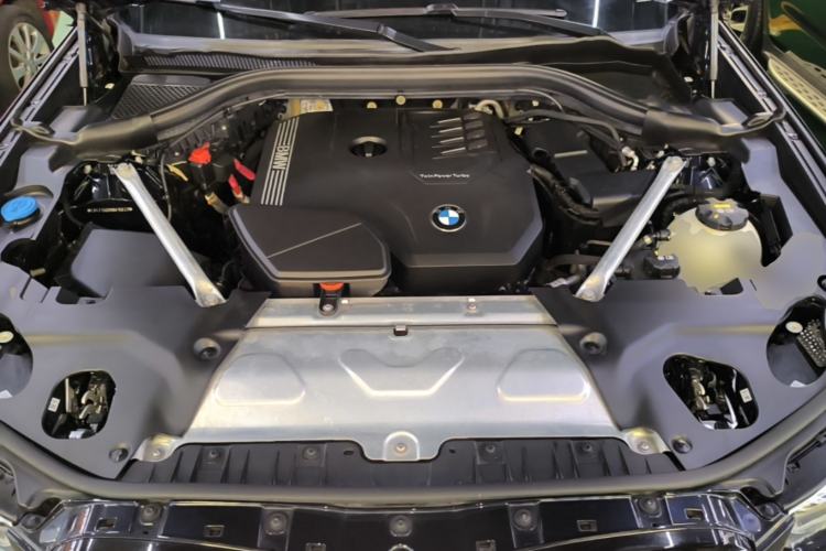 Used BMW X3 2022 xDrive30i Luxury Model M Night Sky Package Engine Bay
