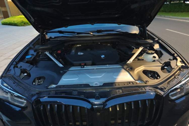 Used BMW X3 2022 xDrive30i Luxury Model M Night Sky Package Engine Bay
