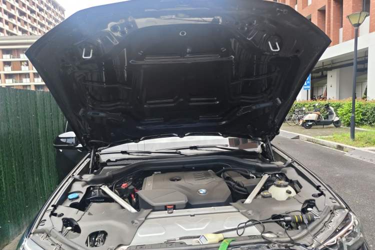 Used BMW X3 2022 xDrive30i Luxury Model M Night Sky Package Engine Bay