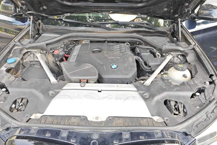 Used BMW X3 2022 xDrive30i Luxury Model M Night Sky Package Engine Bay