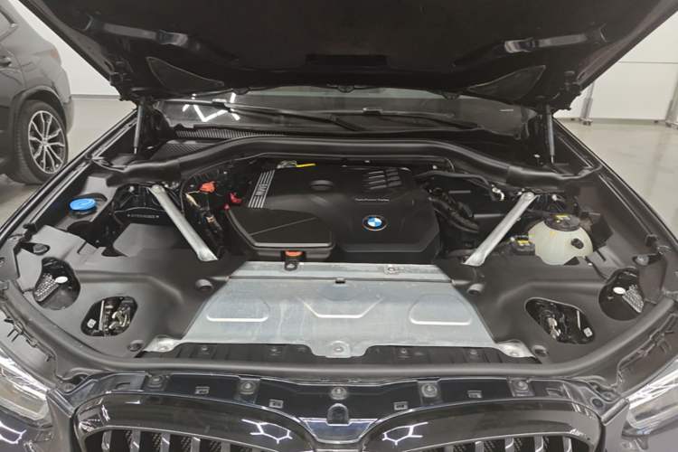 Used BMW X3 2022 xDrive30i Luxury Model M Night Sky Package Engine Bay