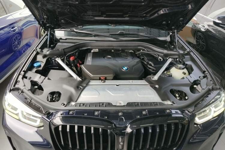 Used BMW X3 2022 Second Facelift xDrive30i Leading Edition M Night Sky Package Engine Bay