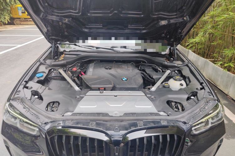 Used BMW X3 2022 Second Facelift xDrive30i Leading Edition M Night Sky Package Engine Bay