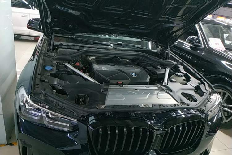 Used BMW X3 2022 xDrive30i Luxury Model M Night Sky Package Engine Bay