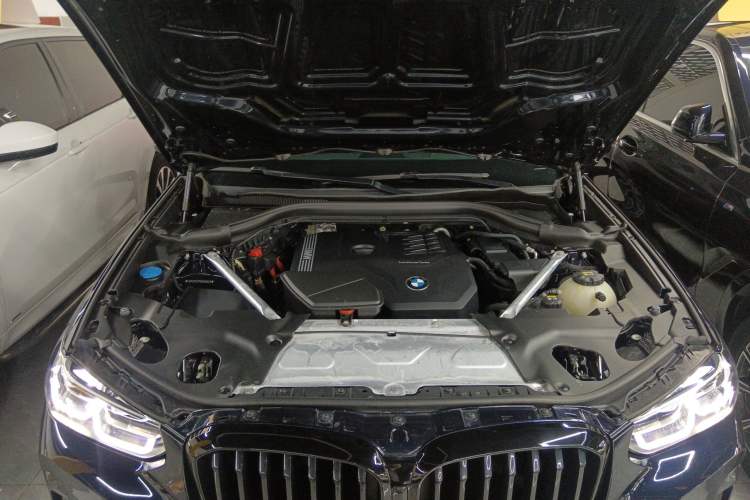 Used BMW X3 2022 xDrive30i Luxury Model M Night Sky Package Engine Bay