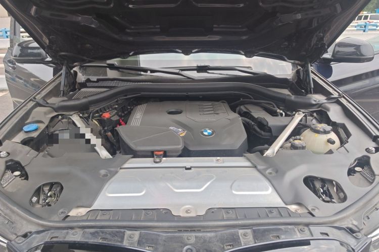 Used BMW X3 2022 xDrive30i Luxury Model M Night Sky Package Engine Bay