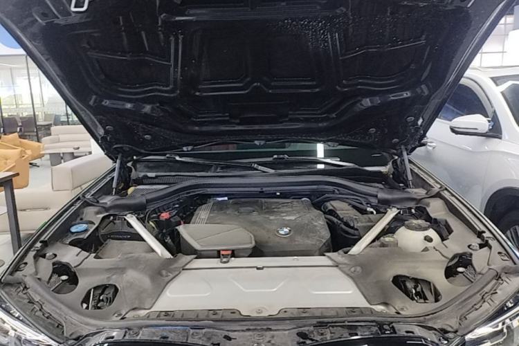 Used BMW X3 2022 xDrive30i Luxury Model M Night Sky Package Engine Bay