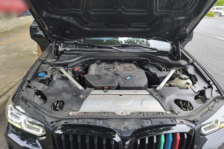 Used BMW X3 2022 Second Facelift xDrive30i Leading Edition M Night Sky Package Engine Bay