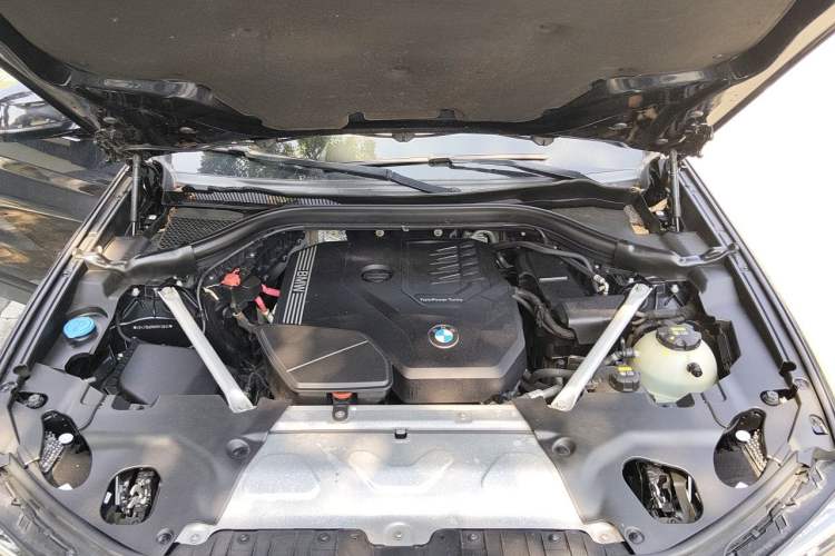 Used BMW X3 2022 Second Facelift xDrive30i Leading Edition M Night Sky Package Engine Bay
