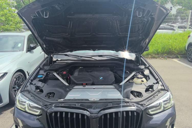 Used BMW X3 2022 xDrive30i Luxury Model M Night Sky Package Engine Bay