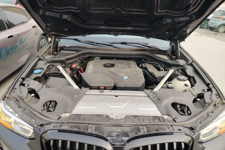 Used BMW X3 2022 xDrive30i Luxury Model M Night Sky Package Engine Bay