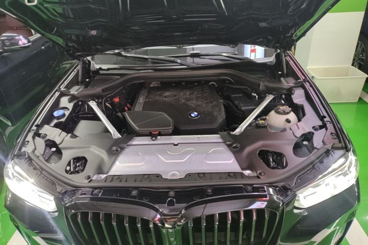 Used BMW X3 2022 Second Facelift xDrive30i Leading Edition M Night Sky Package Engine Bay