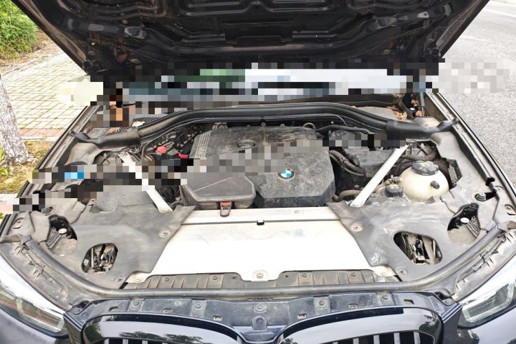 Used BMW X3 2022 xDrive30i Luxury Model M Night Sky Package Engine Bay