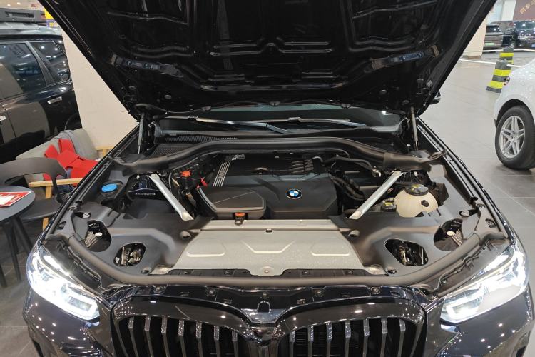 Used BMW X3 2022 Second Facelift xDrive30i Leading Edition M Night Sky Package Engine Bay