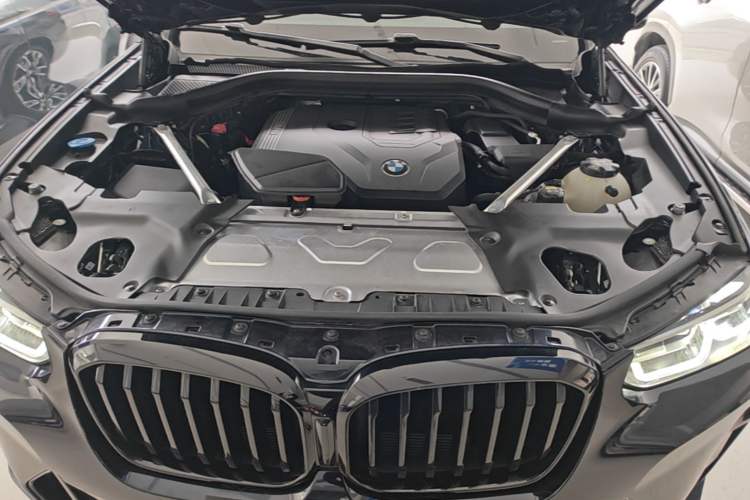 Used BMW X3 2022 xDrive30i Luxury Model M Night Sky Package Engine Bay