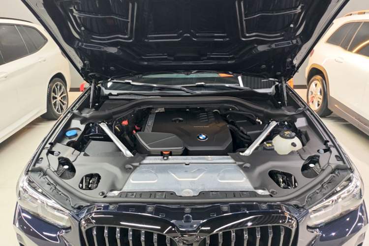 Used BMW X3 2022 Second Facelift xDrive30i Leading Edition M Night Sky Package Engine Bay